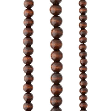 Brown Wood Round Beads By Bead Landing Michaels