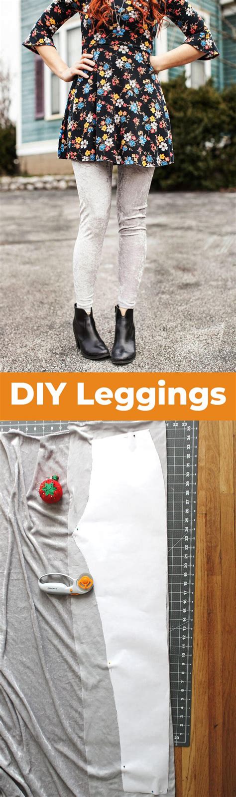 How To Sew Your Own Leggings Diy Leggings Upcycle Clothes Swimsuit