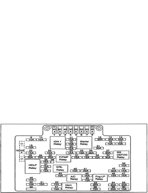 9d23c0 99 chrysler 300m fuse diagram wiring resources. 2005 Chevy Malibu Fuse Box Diagram - Wiring Diagrams