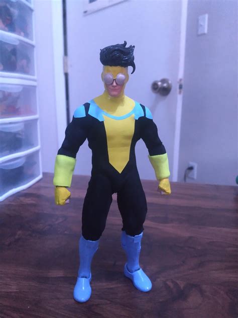 I Made A Custom Invincible Figure To Go With My Other Custom Figures