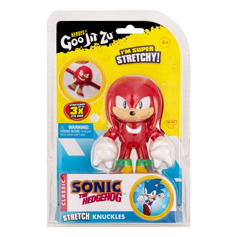 Heroes Of Goo Jit Zu Sonic The Hedgehog Stretch Knuckles Moose Toys