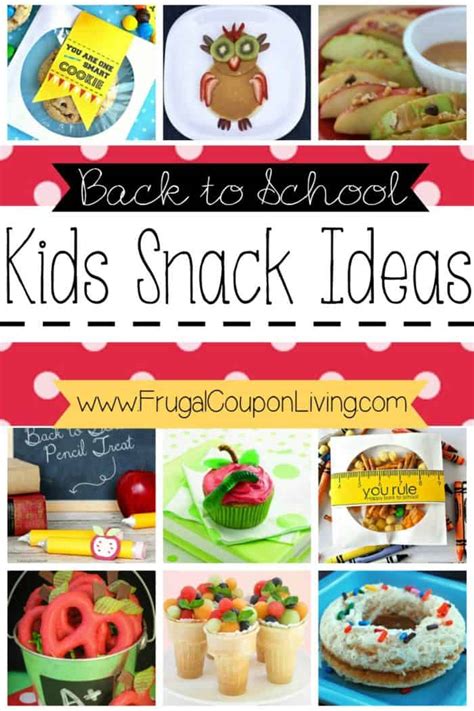 35 Easy Back To School Snacks First Day Schoolyard Snacks For Kids