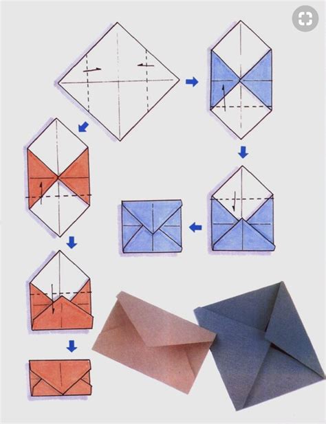 How To Make An Envelope From Origami Howto Diy Today