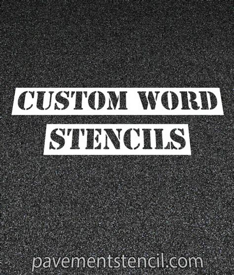 Custom Word Designs