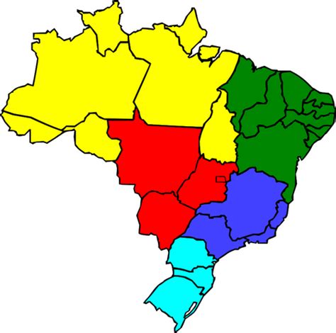 mapa do brasil por estados png mapa mundi images