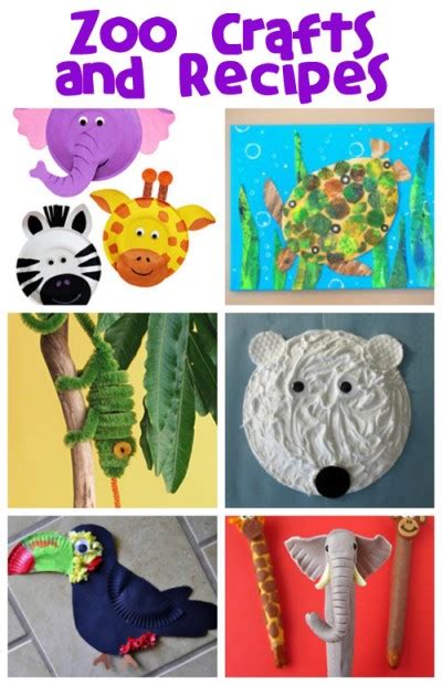 Zoo Animal Crafts and Recipes | Fun Family Crafts