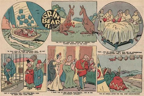 Comic Strips George Lichty Grin And Bear It Orgy Animationresources