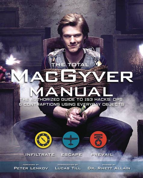 JUL192333 - OFFICIAL MACGYVER HANDBOOK HC - Previews World