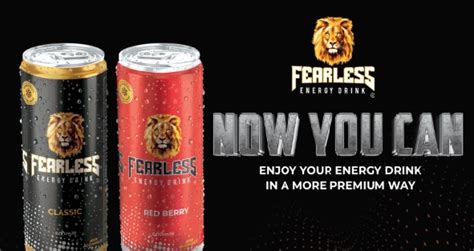 Fearless Energy Drink Launches 50cl Can Brand Iq