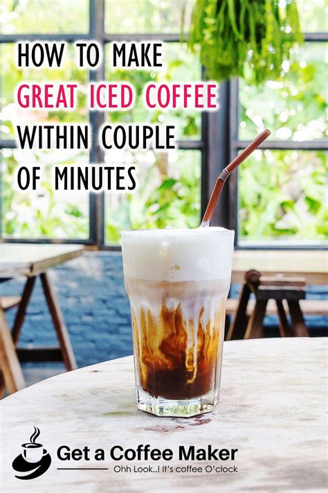 How To Make A Good Iced Coffee At Home