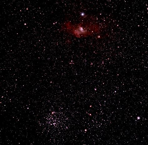 Astrophoto Gallery M52 And Ngc 7635 Bubble Nebula