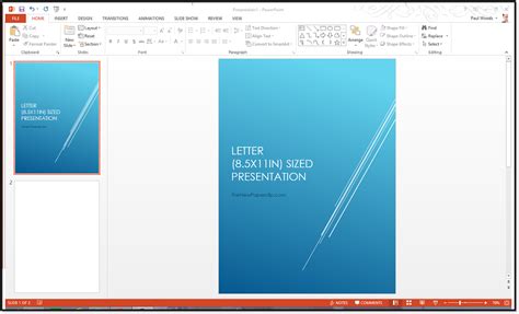 Change The Page Orientation In Powerpoint Between