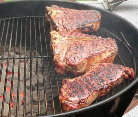 On a charcoal grill bunch the coals all together if necessary or add new hot coals. How long to grill a steak on a charcoal grill - The rule ...