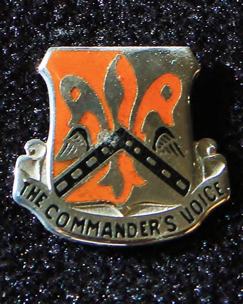 82nd Signal Battalion Unit Crest The Commanders Voice
