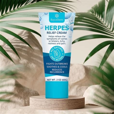 Roycederm Herpes Cream Relief Cream For Herpes Suffers Gentle