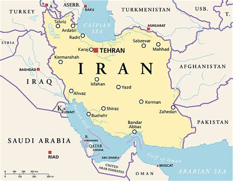 Bản đồ Bản đồ Iran Online Mới Nhất