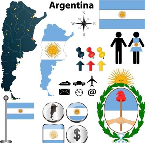 Free Vector Argentina Information Graphic Elements Titanui