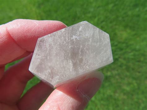 Rare Lithium Quartz (58.9 grams / 45 mm) 'Pale Lithium Inclusions ...