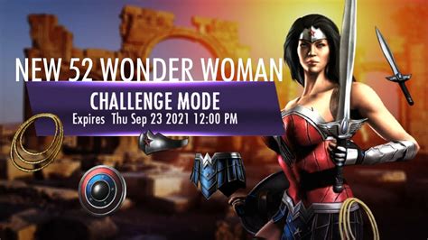New 52 Wonder Woman Challenge Mode Full Run Injustice Mobile