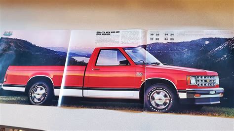 1982 Chevrolet S10 Pickup Truck Brochure Flip Through Minitruckin Is
