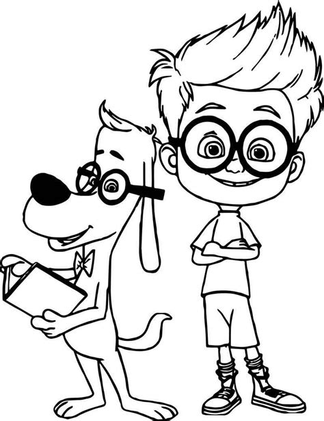 Mr Peabody Coloring Page Coloring Pages