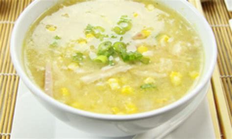 The first recipe featured below is a basic one. Chinese chicken and sweet corn soup recipe - Kidspot