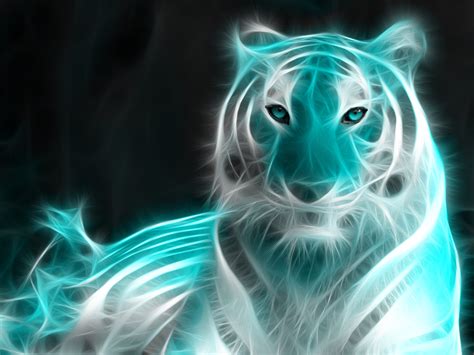 Neon Fire Cool Tiger Wallpapers Dreams With Bieberjb