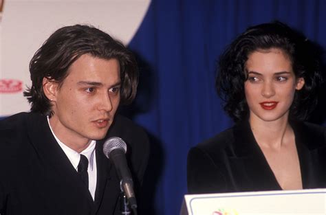 Relationship Timeline Johnny Depp And Winona Ryder