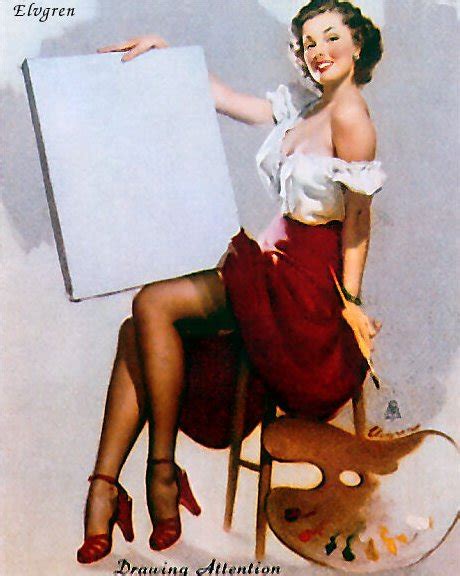 Pin Up Girl Pictures Gil Elvgren 1940s Pin Up Girls