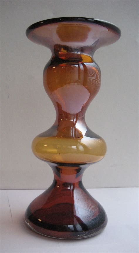 Honey Glass Vase Is It Blenko