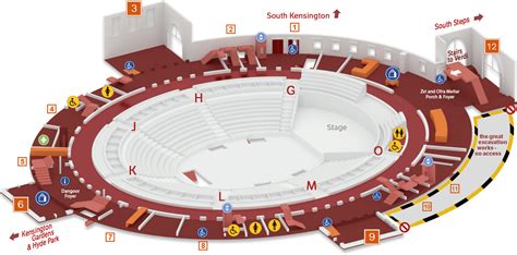 Venue Plan Royal Albert Hall — Royal Albert Hall