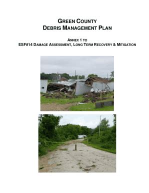 Fillable Online State Of Connecticut Disaster Debris Management Plan Esf Fax Email Print