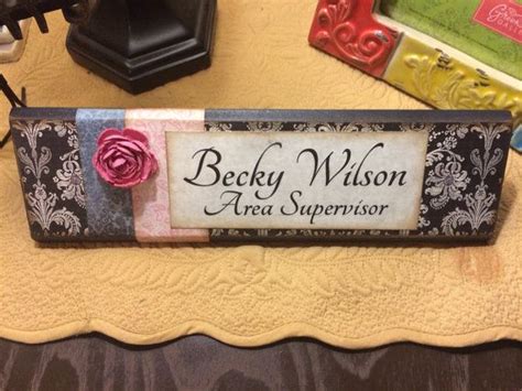 Laser crafting office desk name plate. Pin on Products I Love