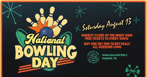 National Bowling Day In Nashville At Eastside Bowl