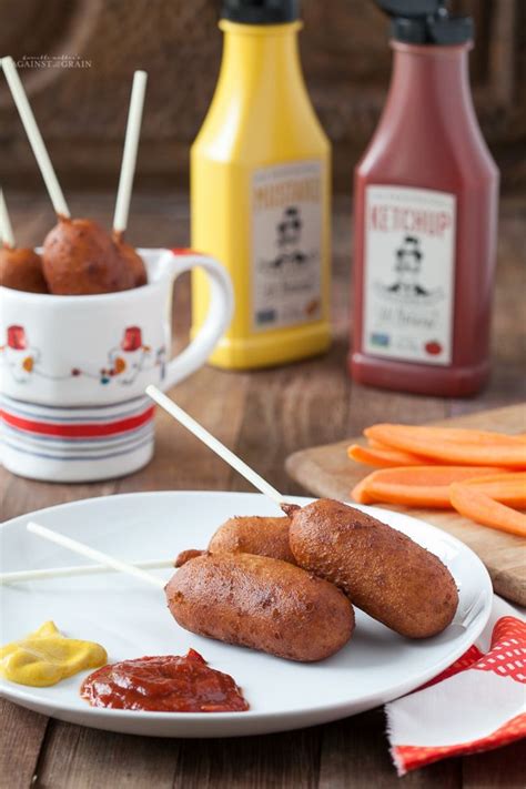 Try it, it is really amazing! Gluten Free Mini Corn Dogs (Paleo, Dairy Free, Snack ...