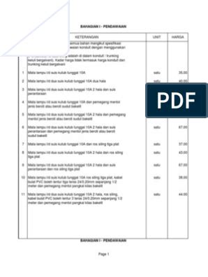 Demikian sharre tentang jadwal imsak atau imsakiyah dan buka puasa ramadhan 2021 / 1442 h format pdf. Jadual Kadar Harga Elektrik Jkr 2019 Pdf