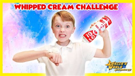 Whipped Cream Challenge Copying Tik Tok Funny Video Youtube