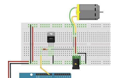 Motorsteuerung Mit Einem Transistor Arduino Tutorial