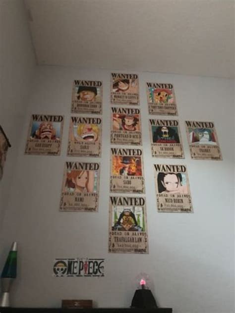 Luffy Wanted Poster One Piece Poster Manga Billion Bounty Etsy Canada