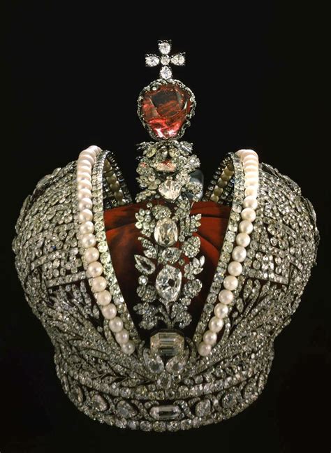 The Imperial Russian Crown Used By The Monarchs Of Russia From 1762