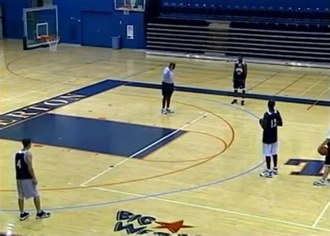 Two Ball Shooting Youth Basketball Drill For Motion Offense