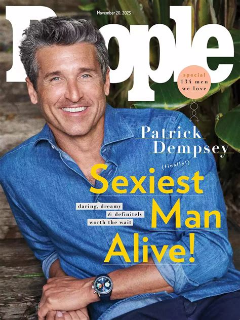 Patrick Dempsey Named People Magazines Sexiest Man Alive
