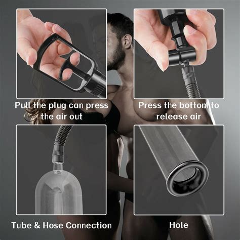 Vacuum Penis Pump For Beginners Male Penile Erection Enlargement Enhancment ED EBay