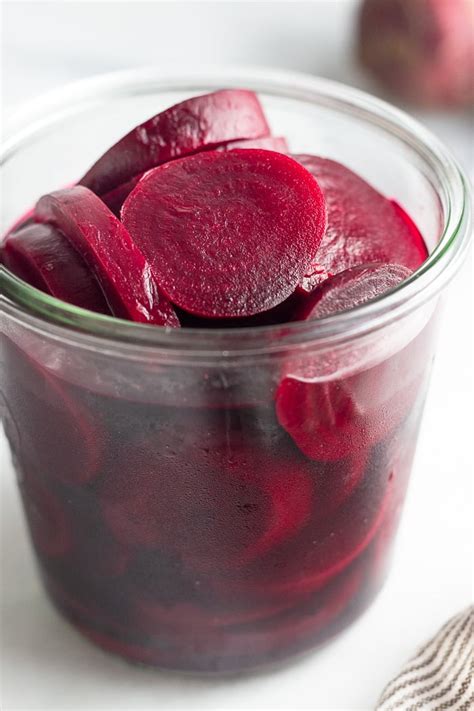 quick pickled beets no sugar added eat the gains