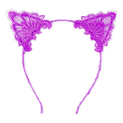 Lace Cat Ear Headbands Squishyshopca