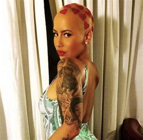 Every Thing Knowledge Amber Rose New Hairstyle 2015