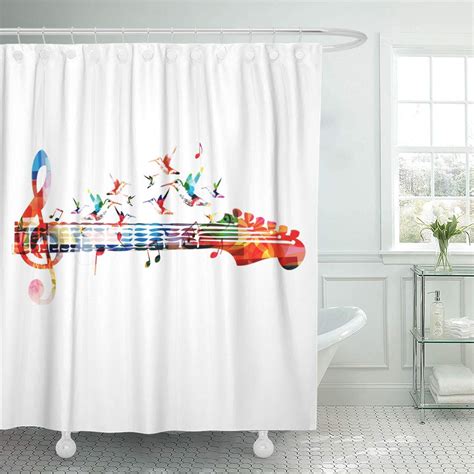 Ontdek de perfecte stockfoto's over curtains musical en redactionele nieuwsbeelden van getty images kies uit premium curtains musical van de hoogste kwaliteit. KSADK Musical Music Instrument Colorful Guitar Neck Notes Musician Orchestra Party String Shower ...