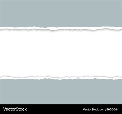 Torn Paper Ripped Paper Edges Royalty Free Vector Image