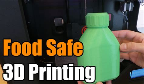 A 3d printer is not always a food safe producer. Food Safe 3D Printing | 3 Space