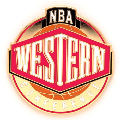 Nba Western Conference Logo Pin